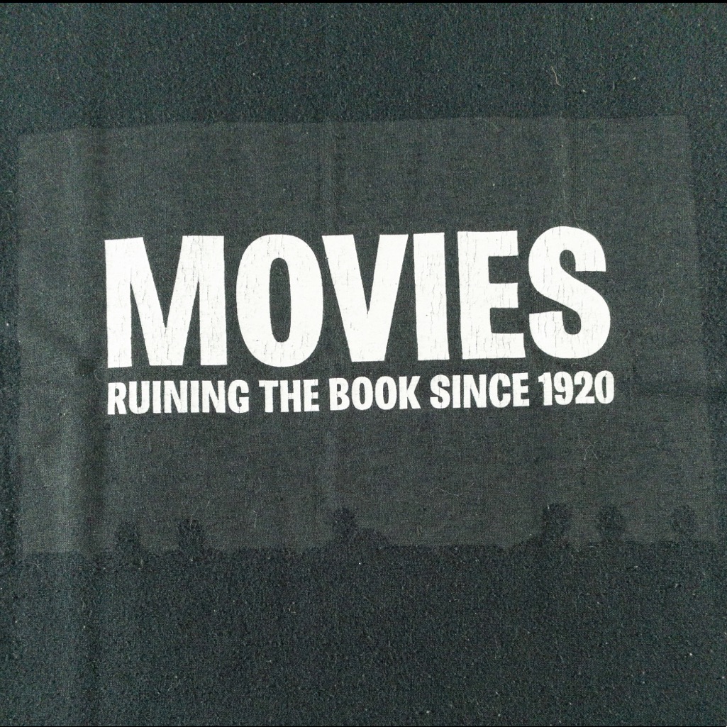 Threadless Movies Ruin Books Cropped Muscle Tank
